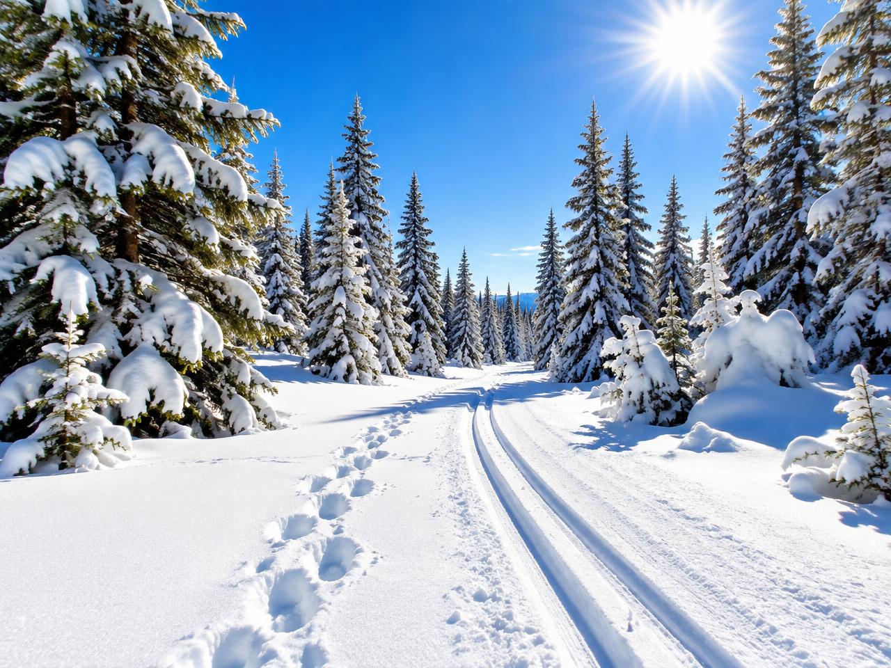 Langlauf-Lernrunde am Schneekopf